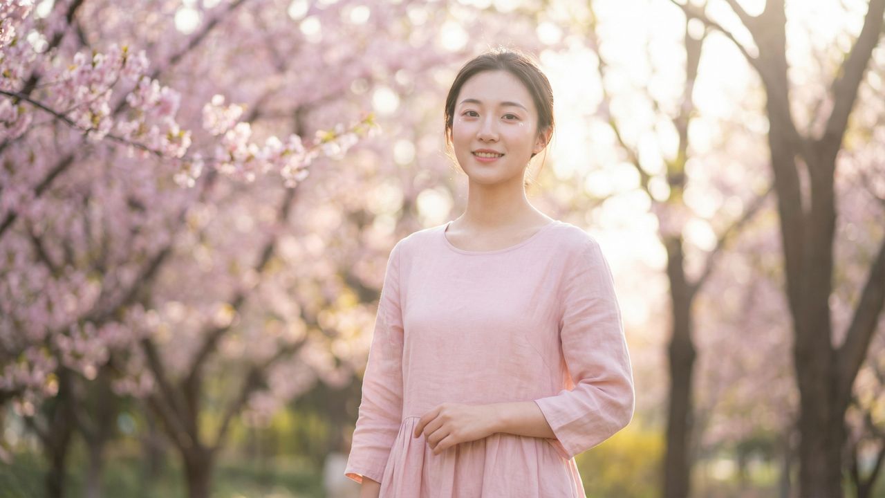 糖心vlog美少女写真视频：春日樱花系列视频教程